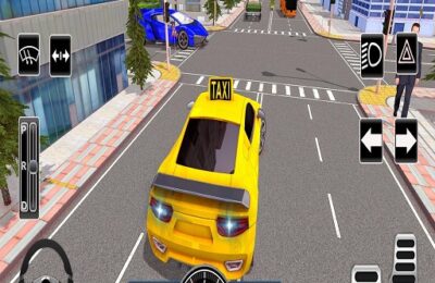 Modern City Taxi Car Simulator