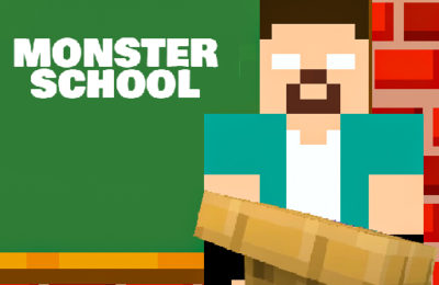 Monster School – Roller Coaster & Parkour