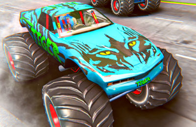 Monster Truck Stunt Driving Simulation