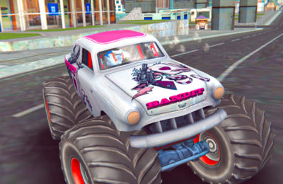 Monster Truck Stunts Free Jeep Racing Games