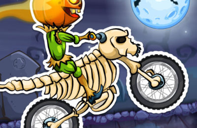 Moto X3M Spooky Land