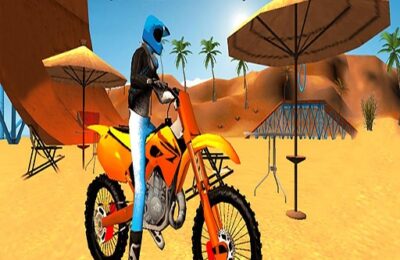 Motocross Beach Game : Bike Stunt Racing