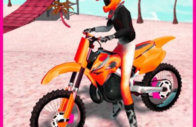 Motocross Beach Jumping Bike Stunt Game