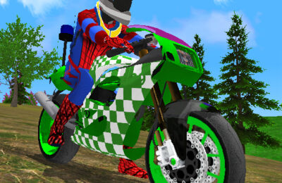 Motorbike Stunt Super Hero Simulator