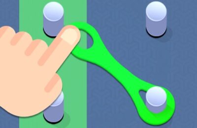 Move the rubber bands: Logic puzzle