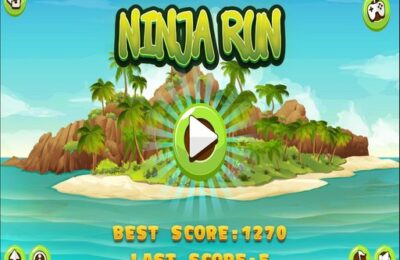 Ninja Run HTML 5