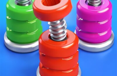 Nuts & Bolts Sort: Color Puzzle