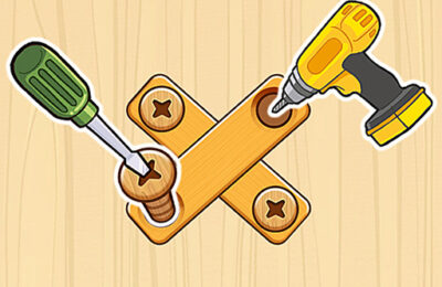 Nuts & Bolts Wood Puzzle Game