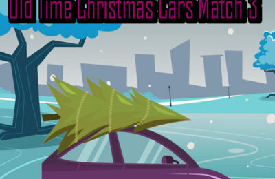 Old Time Christmas Cars Match 3