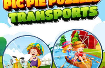 Pic Pie Puzzles Transports