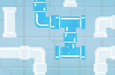 Pipes Flood Puzzle