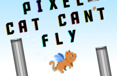 Pixel Cat Can t Fly