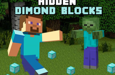 Pixelcraft Hidden Diamond Blocks