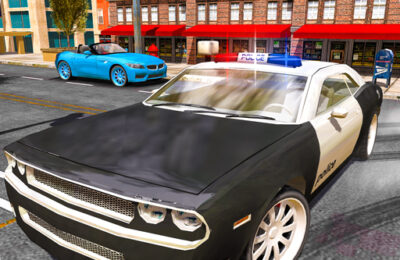 Police Car Stunt Simulation 3D