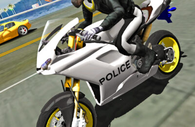 Police Motorbike Traffic Rider