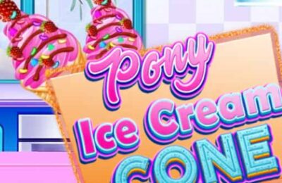 Pony Ice Cream Cone