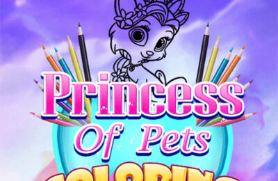 Princess Of Pets Coloring