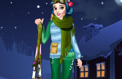 Princess Winter Skiing