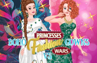 Princesses Fashion Wars: Boho VS Gowns