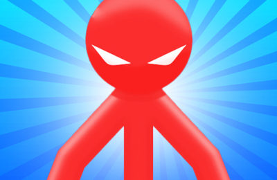 Red Stickman vs Monster School