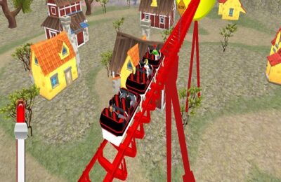 Roller Coaster Crazy Drive Game