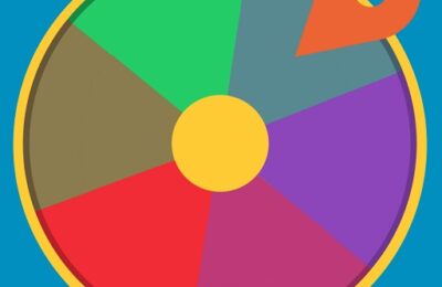 Rotating Wheel Game 2D