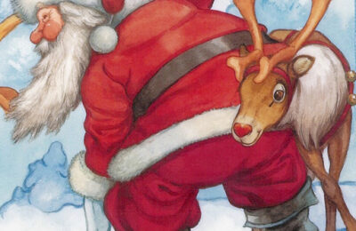 Santa and Red Nosed Reindeer Puzzle