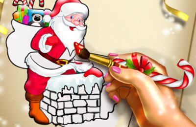 Santa Christmas Coloring