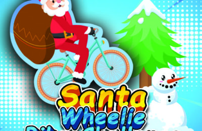 Santa Wheelie Bike Challenge