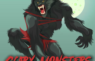 Scary Monsters Coloring