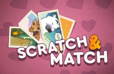 Scratch & Match Animals