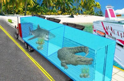 Sea Animal Cargo Truck