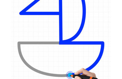 Single Line Puzzle Drawing