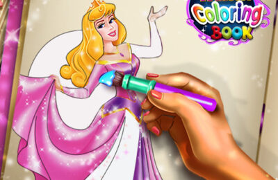 Sleepy Princess Coloring Book