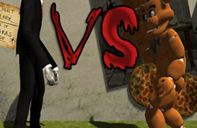 Slenderman VS Freddy The Fazbear