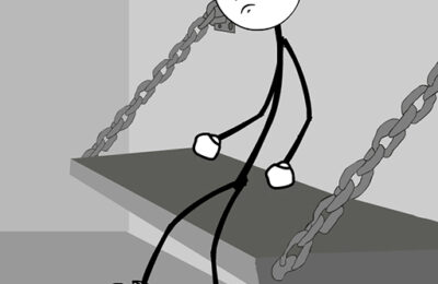 Stickman escapes from prison