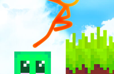 Stickman Parkour 2 – Lucky Block