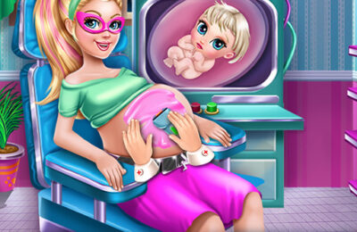 Super Doll Pregnant Check Up