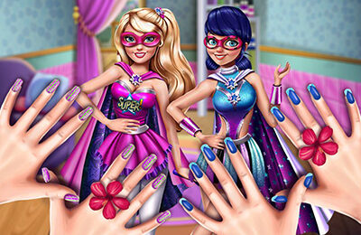 Superhero Princesses Nails Salon