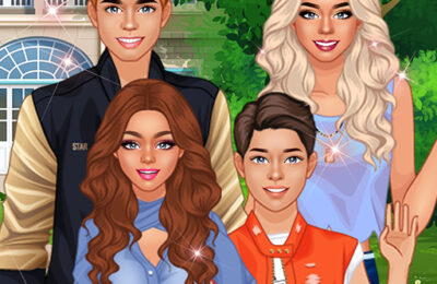 Superstar Family Dress Up Game