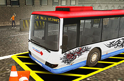 Vegas City Highway Bus Parking Simulator