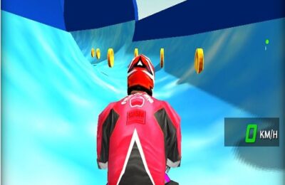 Water Slide Jet Boat Race 3D