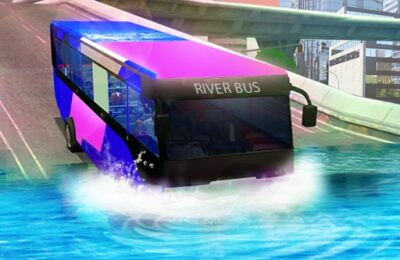 Water Surfing Bus Driving Simulator 2019