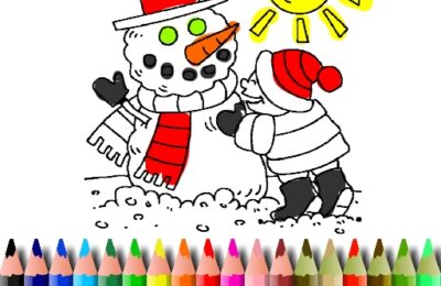 Winter Time Coloring