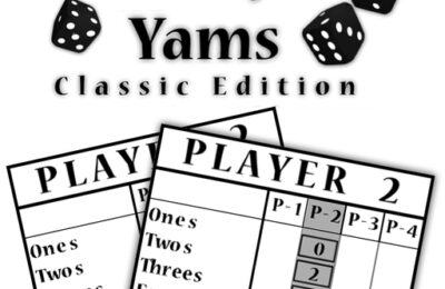 Yatzy Yahtzee Yams Classic Edition