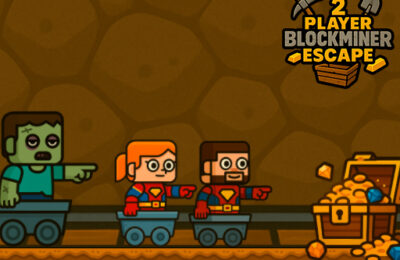 2 Player BlockMiner Escape
