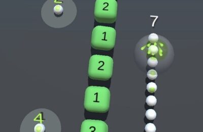 2048 Snake 3D Block