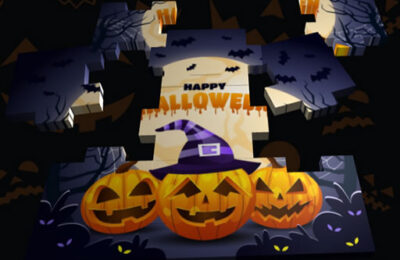 3D Halloween Jigsaw