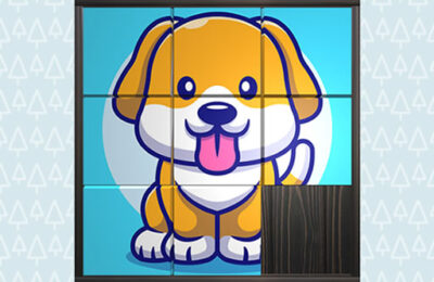 3D Kid Sliding Puzzle