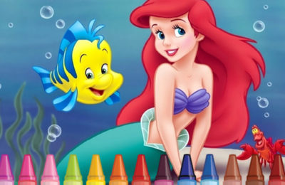 4GameGround – Little Mermaid Coloring